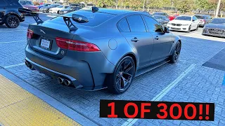 Daily driving a Jaguar XE SV Project 8