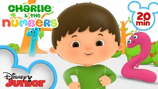 Charlie Meets the Numbers Part 1 | Kids Songs and Nursery Rhymes | @disneyjunior