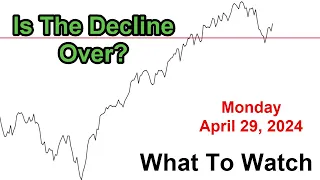 S&P 500 What to Watch for Monday April 29, 2024