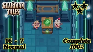 Guardian tales 16-7 Normal - Temple of Wind