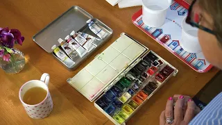 Beginners Watercolour Workshop introduction from Claire Warner