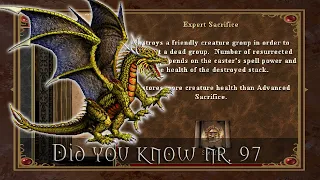 Sacrifice of the Golden dragon - Did you know nr. 97 - Heroes 3 Complete