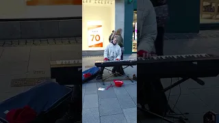 Уличный музыкант. Дублин, столица Ирландии 25.01.23(Street musician. Dublin the capital of Ireland)