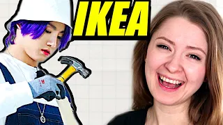 Americans React To BTS IKEA CHALLENGE (Run BTS 148 & 149)