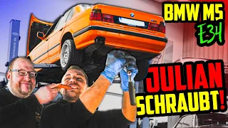 SCHWIERIGER als gedacht! - BMW M5 E34 - Hinterachslager erneuern!