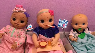 BABY ALIVE Hospital 🏥 All the Babies are sick ! 🤒