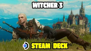 Witcher 3 Steam Deck Benchmark