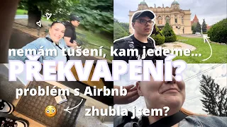 nemám ani tušení, kam jedem😳 štítná se zlepšila a zhubla jsem!, problém s Airbnb|VLOG Krakow