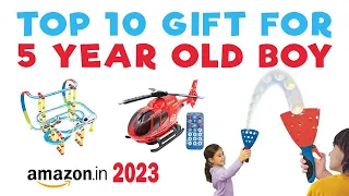 Top 10 Best Gifts for 5 year old Boy in India || Birthday Gifts & Toys for 5 Year Old Boy