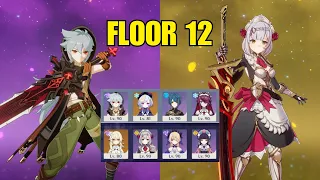 Razor & Noelle Main DPS | Genshin Impact 3.8 Spiral Abyss Floor 12