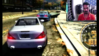 Mercedes Benz SL500 Custom Race Sprint - NFS MW 2005 Hard Difficulty (No Commentary)