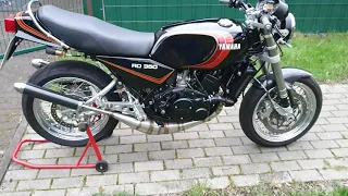 RD 350 LC mit Gianelli ESD RS 125....leiser.