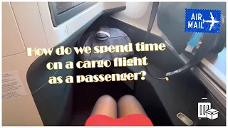 Flying on a Cargo Flight from NYC to HK | Flight Attendant's Vlog