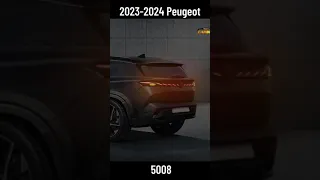 2023 - 2024 Peugeot 5008: New Model, first look! #Carbizzy #Shorts