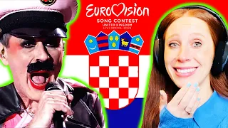 WHAT IS THIS? REACTING TO CROATIA'S SONG FOR EUROVISION 2023 // LET 3 "MAMA ŠČ!"