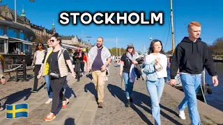 Walking in Stockholm, Sweden - Spring 2024 🇸🇪