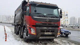 Вольво fmx 8×4 Поменял работу