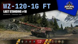 WZ-120-1G FT - Last standing #18 / 11 frags, 5861 damage, 1923 exp., Mountain Pass, World of Tanks