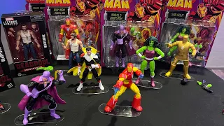 Marvel Legends WonderCon 2024 Closer look! Retro Iron Man Wave & Deadpool Wolverine