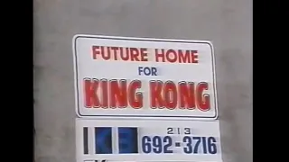 King Kong Encounter Attraction A Universe of Cinemagic Universal Studios Hollywood (1992)