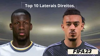 FIFA 23 : 10 BONS LATERAIS DIREITOS com FACE REAL para o seu MODO CARREIRA !