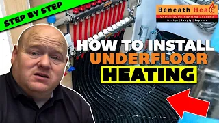 UNDERFLOOR HEATING -  step by step guide