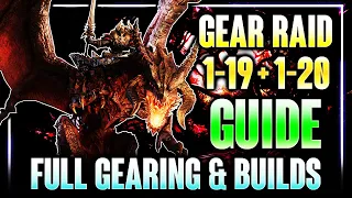 GEAR RAID 1 Guide - 1-19 + 1-20 - Midgame Progression - Gearing and Builds FULL WALKTHROUGH #WoR