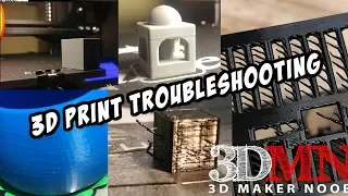 Troubleshooting 3D Print Issues - Retraction, Coasting, Zits and MORE!