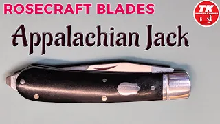 RoseCraft Blades Appalachian Jack RCT003 Pocket Knife