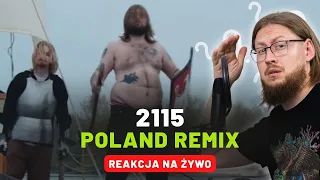 2115 ft. BEDOES 2115, WHITE 2115 & LIL YACHTY "POLAND REMIX" | REAKCJA NA ŻYWO 🔴