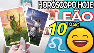 URGENTE 🆗 ALGO GRANDE ESTÁ CHEGANDO PARA VOCÊ 🎴 Leão ♌ 10 Maio 2024 Horoscopo do dia de hoje ♌ Tarot