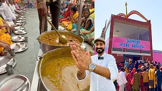 Ayodhya राम रसोई मैं खाना खाया है कभी | 10,000 लोग रोज़ाना खाते है खाना | Amawa | Ayodhya Food Tour