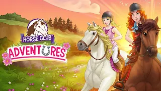 Playing HORSE CLUB ADVENTURES 😱 First Reaction and Game Play!