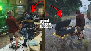 GTA 5 _ Michael Visits Trevor's House After Ending A