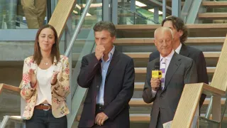 The official opening ceremony of the new city hall in Buenos Aires