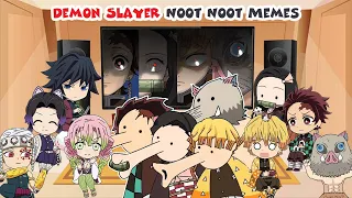 Demon Slayer React to Kamaboko Squad Noot Noot Memes (ft. Hashira)