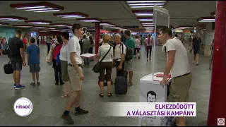 Elkezdődött a választási kampány