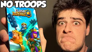 Is it Possible to Beat Clash Royale Without Troops?