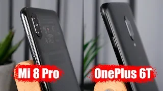 Сравнение смартфонов: OnePlus 6T против Mi 8 PRO