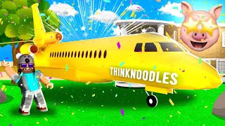 A PrIVatE jEt?!? | ROBLOX TROPICAL RESORT TYCOON..