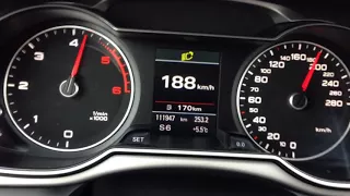 Audi A4 B8 2.0TDI 143KM Multitronic 0-200KM/H Acceleration German Autobahn