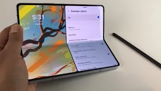 Samsung Galaxy Z Fold 5 - 9 Best Developer Options for Better Performance