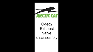 Arctic cat power valve disassembly