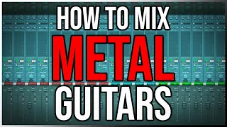 How To Mix TIGHT And AGGRESSIVE Guitars! (Metal Mixing Tutorial)