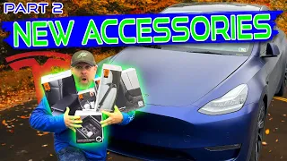 Even MORE NEW Tesla Accessories For Your Model Y & 3...Part 2 | 🔥 New Improvements & Gifts!