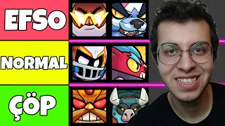 EN İYİDEN EN KÖTÜYE TÜM GİZEMLİ KOSTÜMLERİ SIRALADIM !! BRAWL STARS KATMAN LİSTESİ