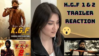 Afghan Girl reaction to KGF CHAPTERS 1 & 2 | Yash | Sanjay Dutt | Raveena Tandon | Srinidhi Shetty