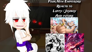 Four Emperors Reacts To Luffy / Joyboy + Future | 🇺🇸/🇧🇷 |  2/2 | Spoiler | One Piece Gacha React