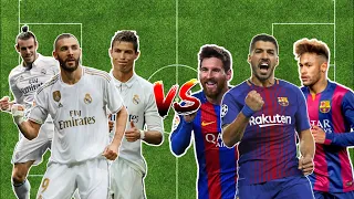 🔥EPIC VS BATTLE🔥 BBC AND MSN 2016-2017(BBCvsMSN)