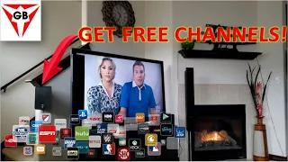 Gesobyte Amplified HD Digital TV Antenna | How To Get Free Cable TV Channels